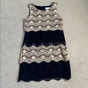 Black and Gold Dress